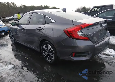 2018 Honda Civic Ex-T from USA, damaged, VIN JHMFC1F35JX024228